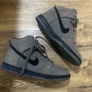 (GS) Nike Dunk High Dark Mushroom